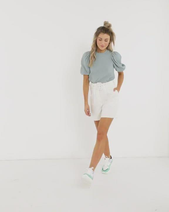 Metallic Pleated Maxi Skirt